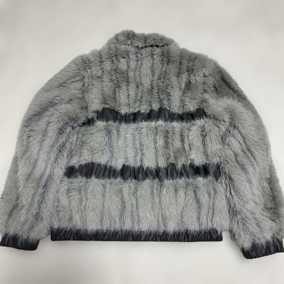 LAGUA GEM グレー ファーコート