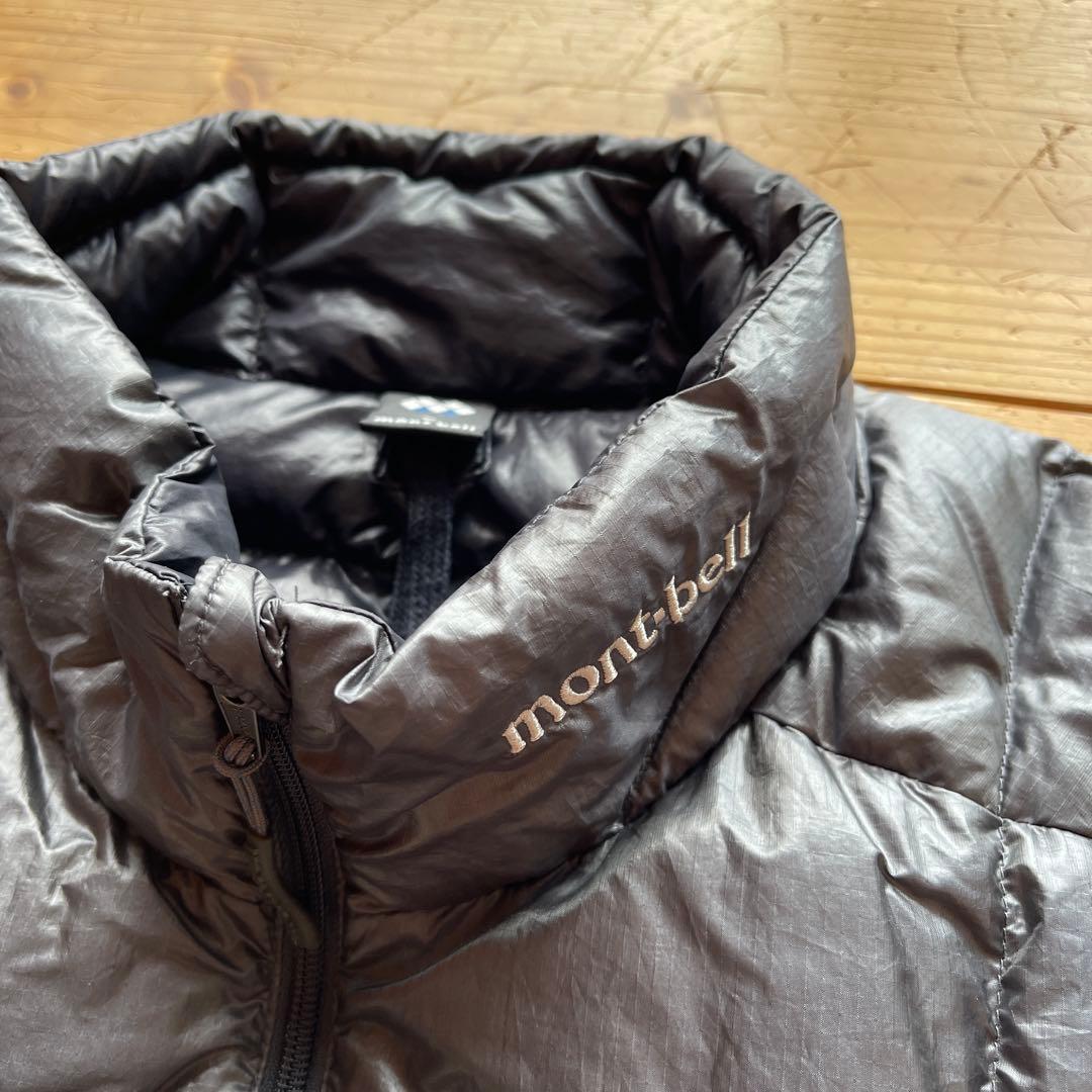 美品 モンベル mont-bell 半袖ダウンジャケット 800フィルパワー