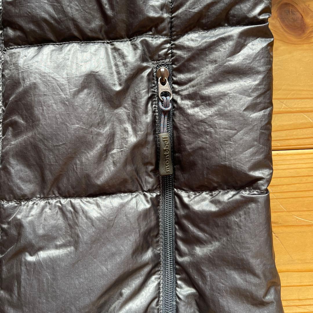 美品 モンベル mont-bell 半袖ダウンジャケット 800フィルパワー