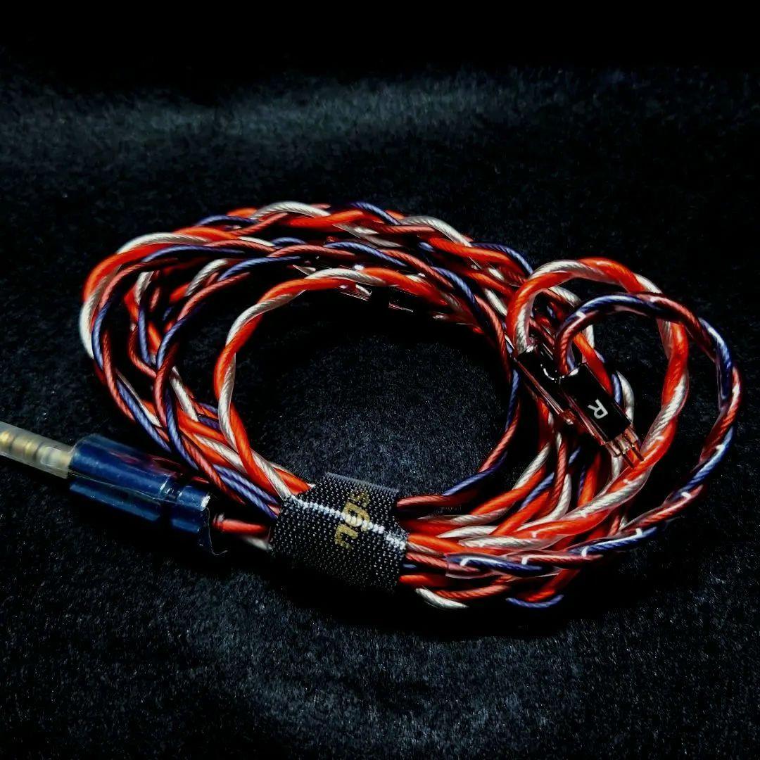 yongse vega 2pin 4.4mm バランス接続　ケーブル