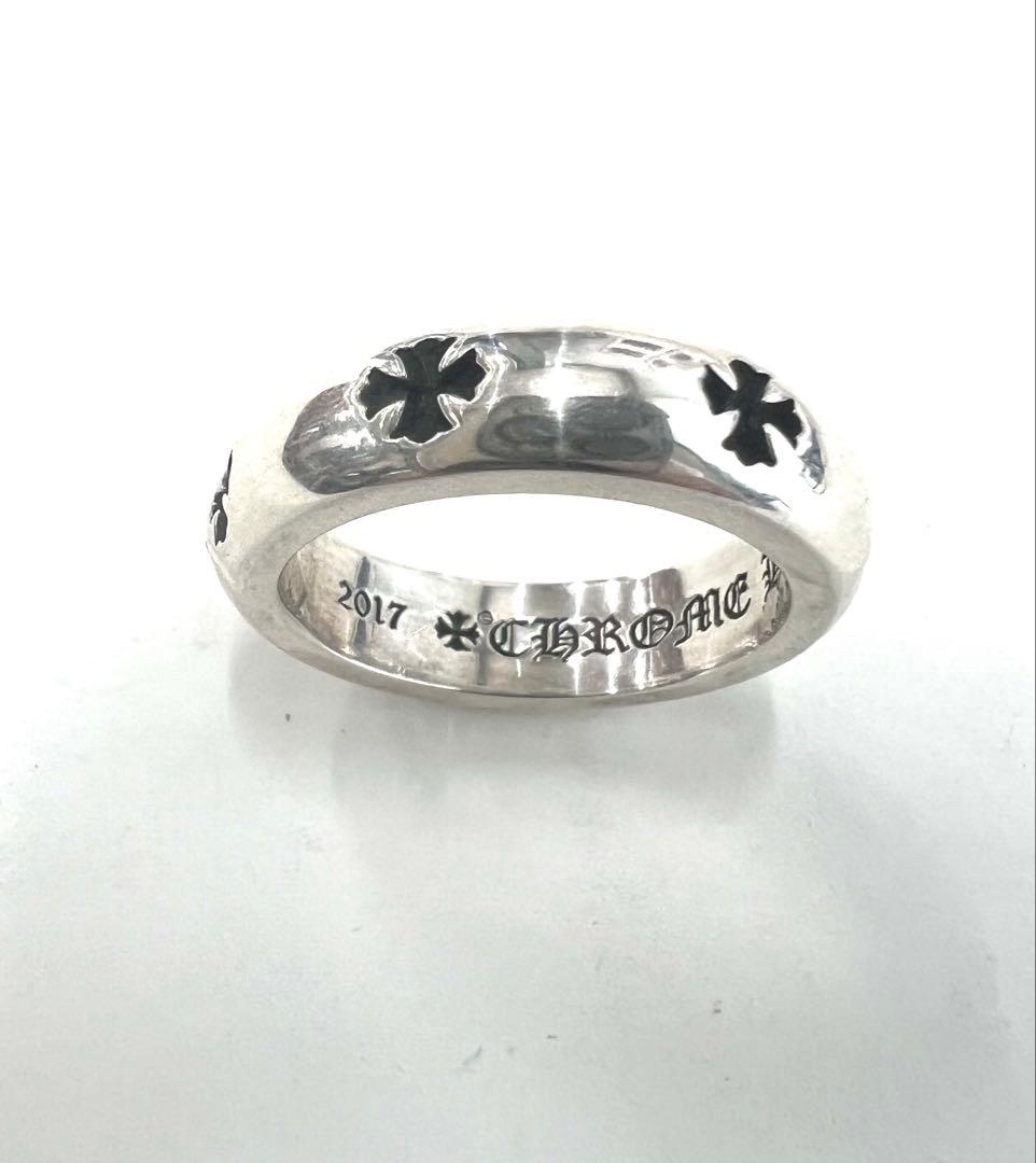 CHROME クロスモチーフリング 2017年モデル　美品　早い者勝ち！