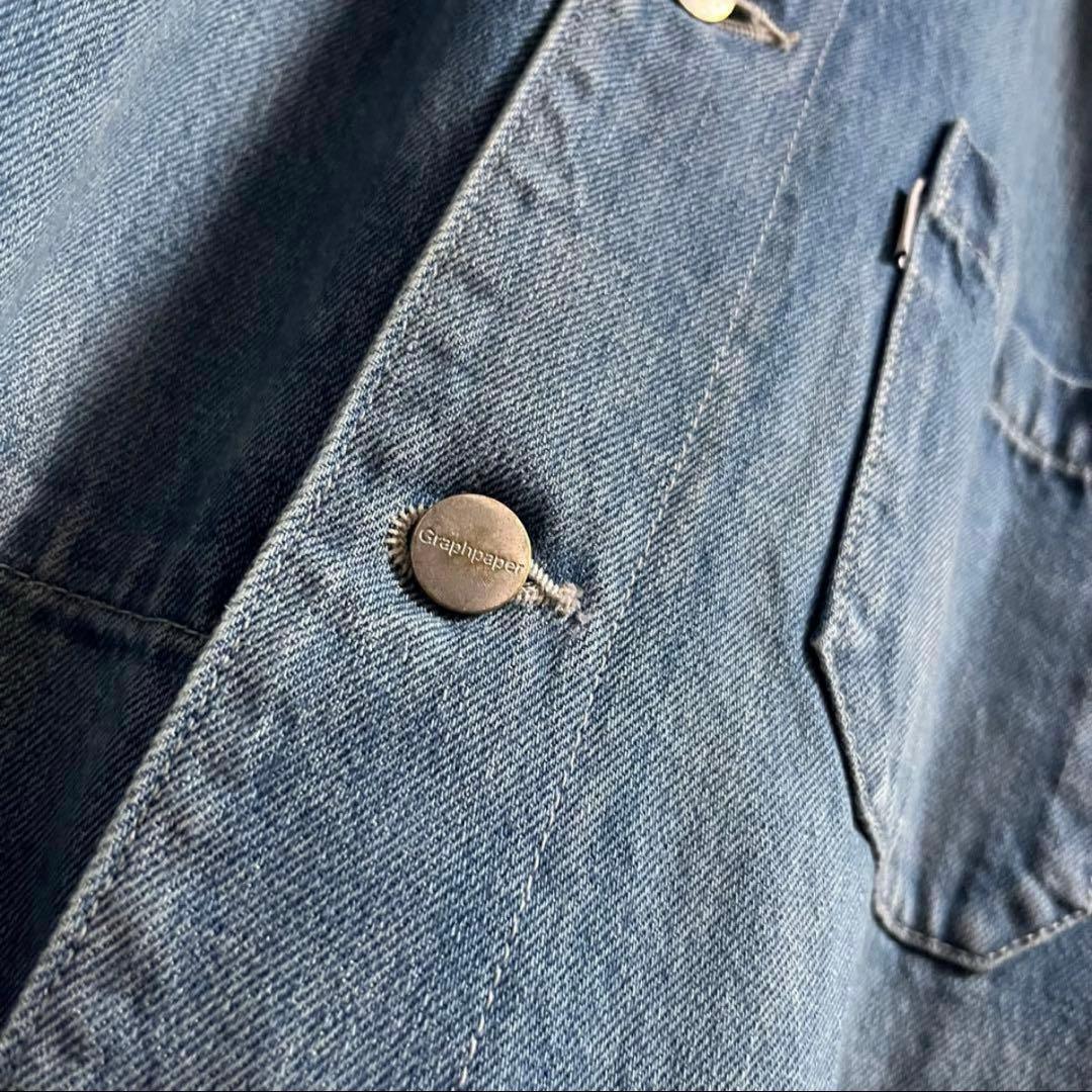 Graphpaper 23SS セルビッジデニム カバーオール 2