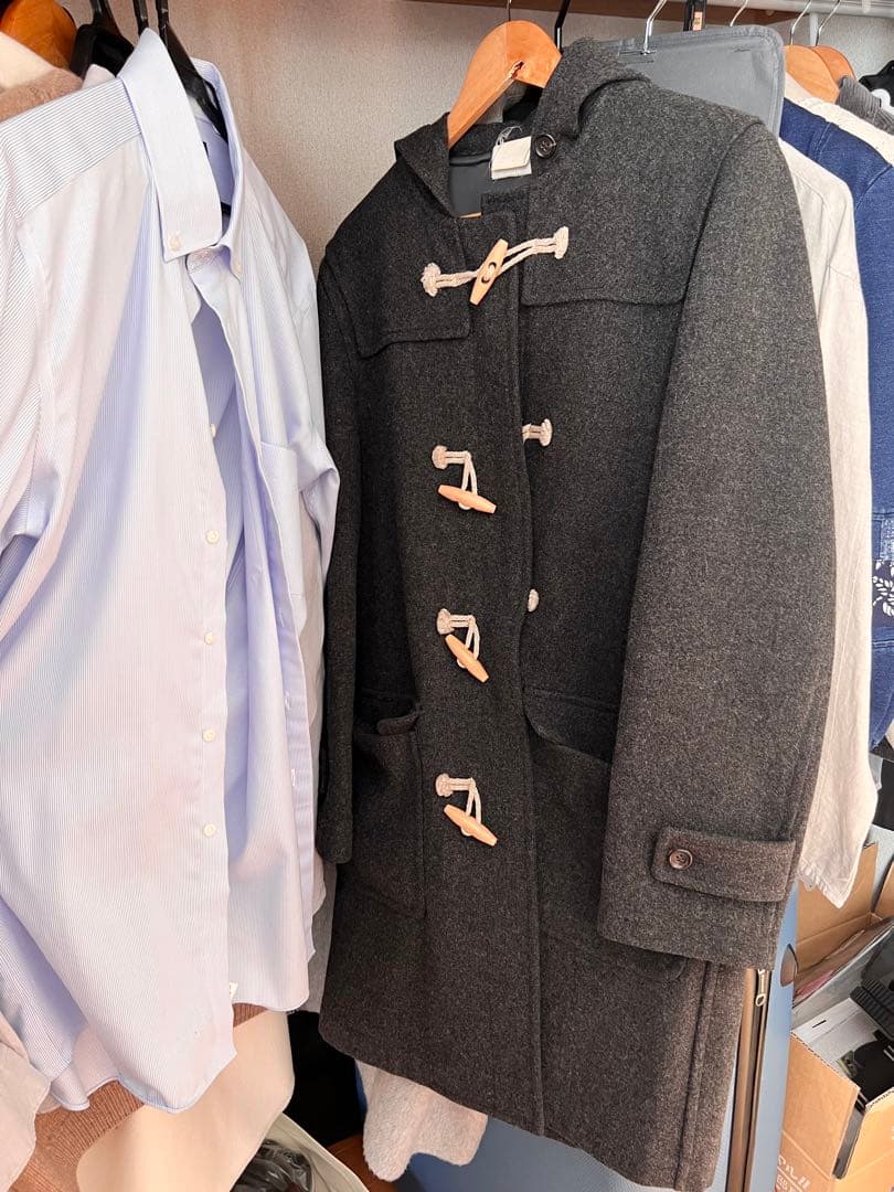 コムデギャルソンオムプリュス　ダッフルコート　メンズ　ウール　冬