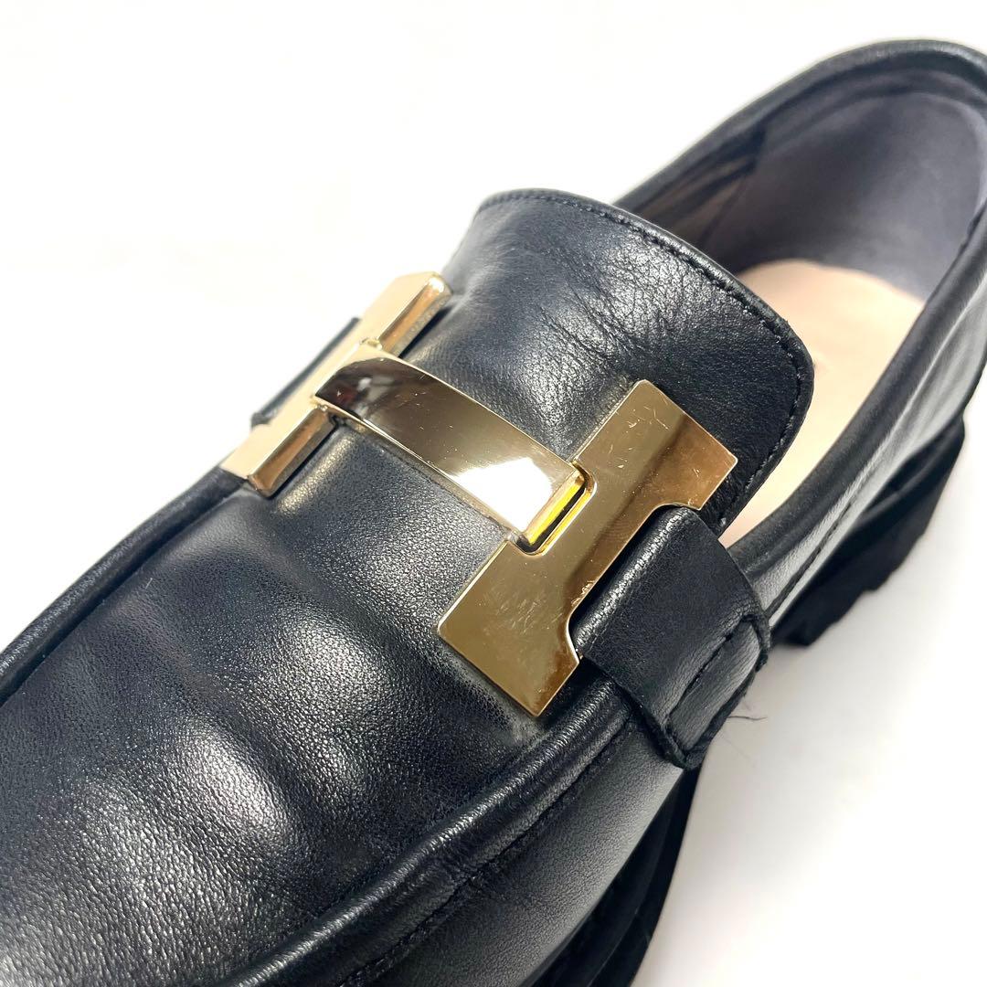 PARADIS COULEUR パラディクルール 23cm 厚底ローファー 美品