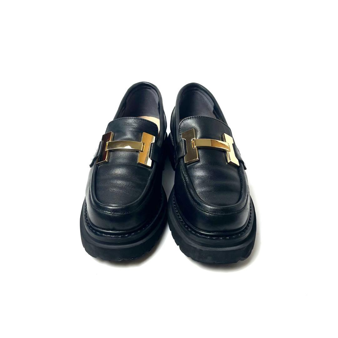 PARADIS COULEUR パラディクルール 23cm 厚底ローファー 美品