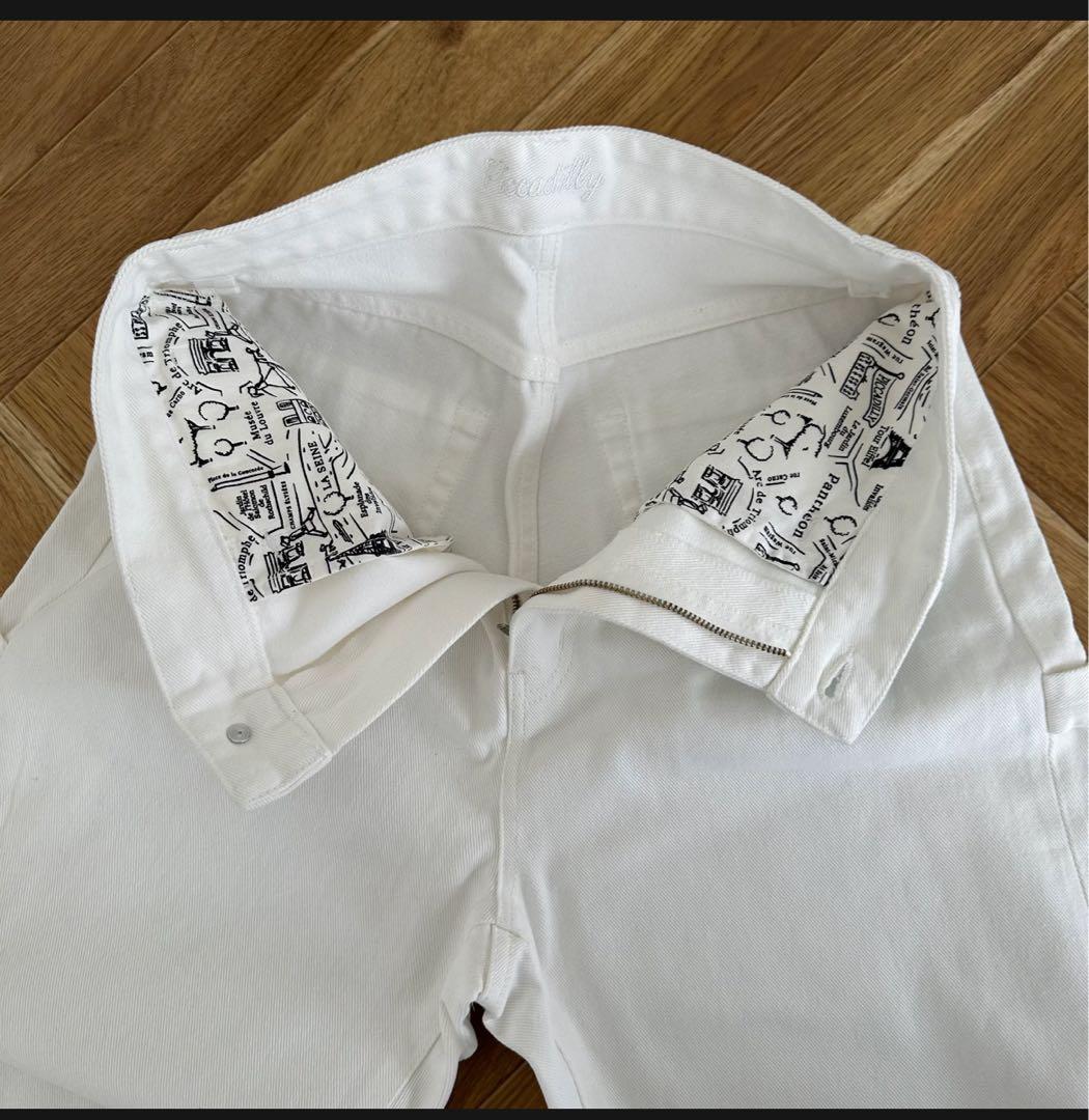 ok.soon×piccadilly white painter pants 2