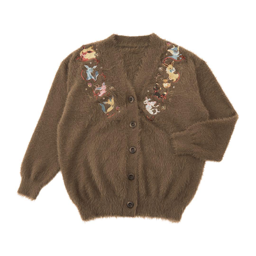 新品　ポケモンセンターオリジナル　カーディガン Eevee Collection