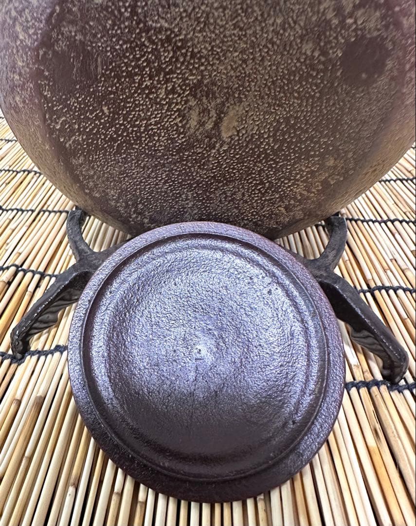 新品、供箱、栞付　岩手県奥州水沢幸工芸　現代の名工 佐藤勝久造　丸平型糸目波文