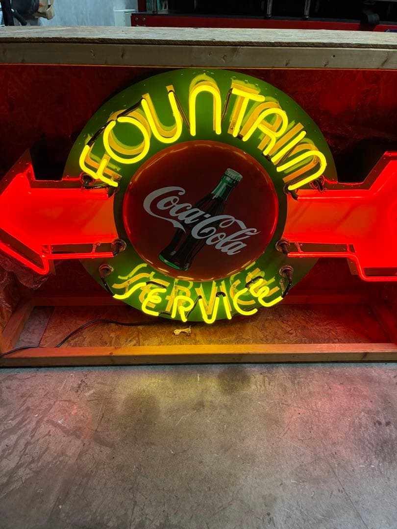 新品Coca-Cola ターゲットネオンサイン‼️ラージサイズ‼️