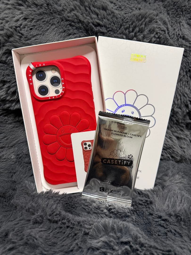 新品【村上隆X CASETiFY】 FLOWERSBLOOM 赤
