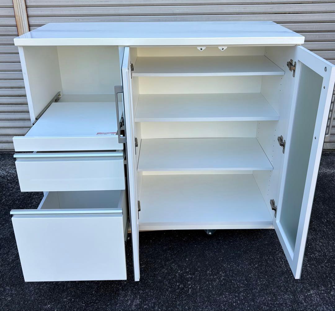 【ニトリ・廃盤】キッチンカウンター Nポスティア 120キッチン収納 家具