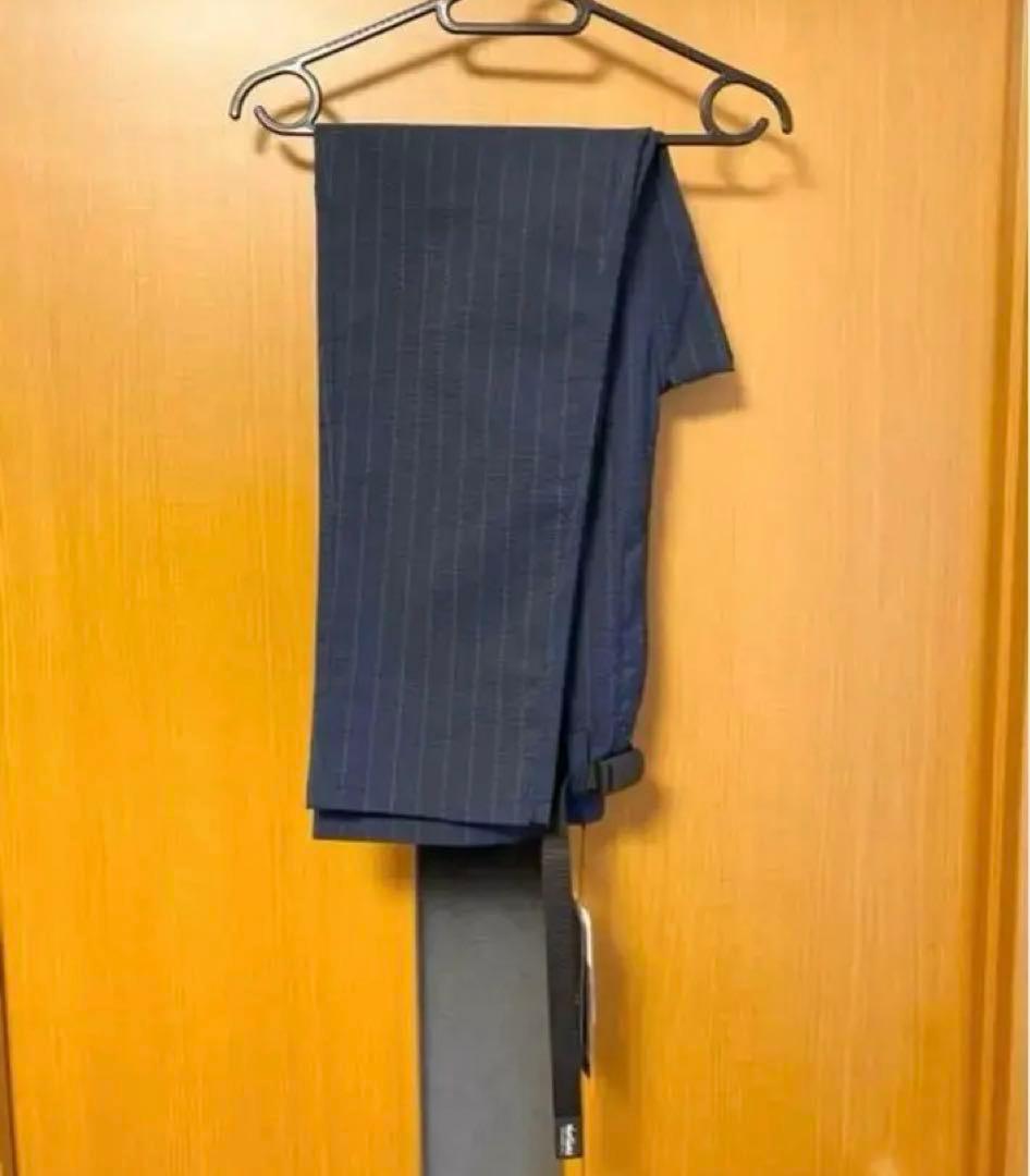 専用【新品】値下げ！WILD THINGS ネイビー ストライプセットアップ