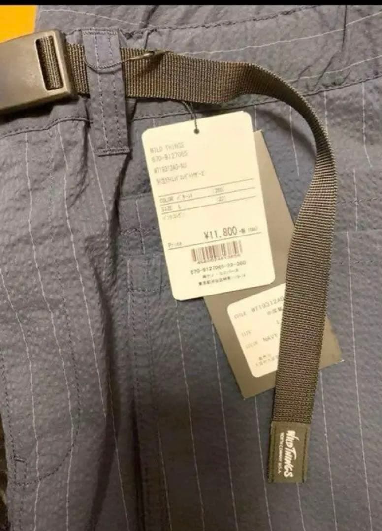 専用【新品】値下げ！WILD THINGS ネイビー ストライプセットアップ