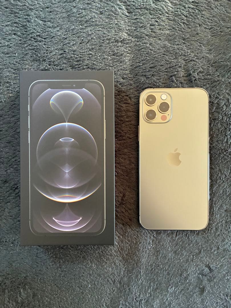 ★極上☆香港版iPhone12Proグラファイト128GB A2408デュアルS