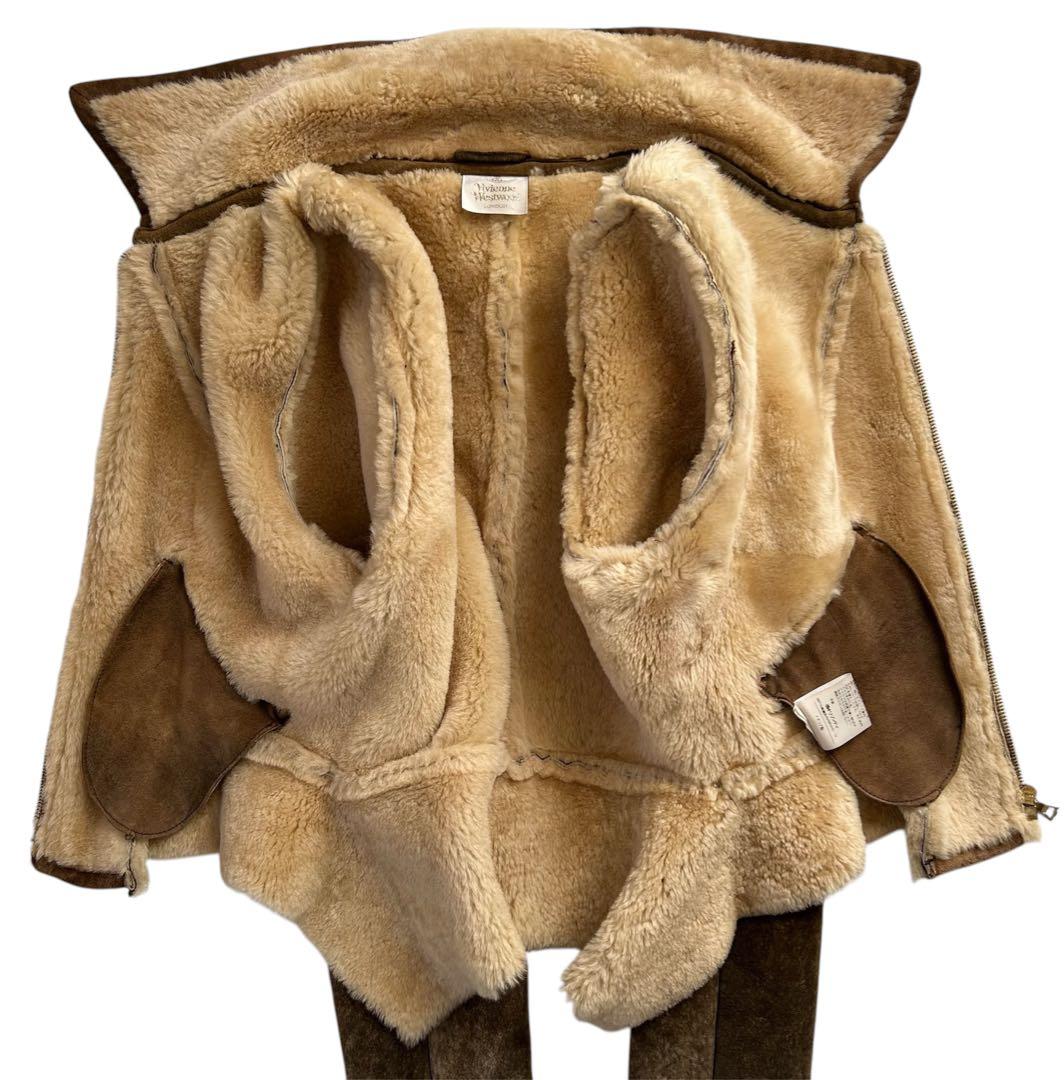90s ヴィヴィアンウエストウッド ゴールドレーベル ムートン ファージャケット