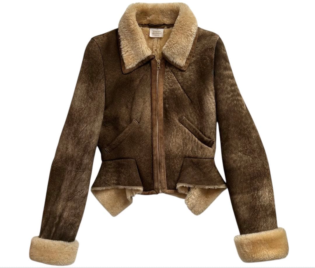 90s ヴィヴィアンウエストウッド ゴールドレーベル ムートン ファージャケット