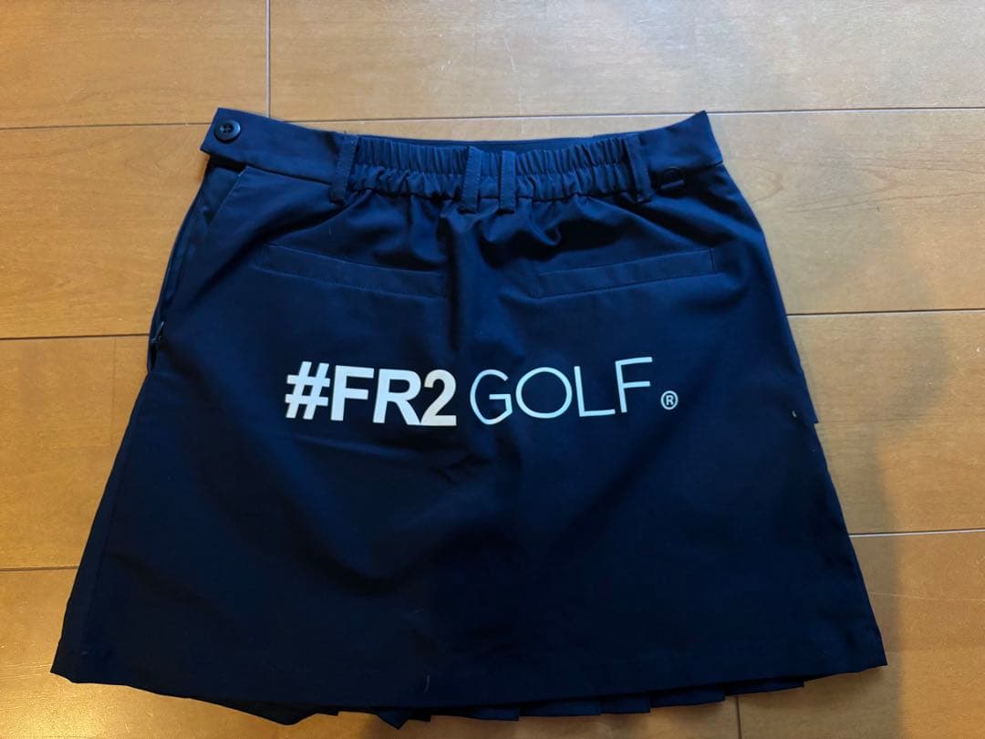 ♯FR2ゴルフ　ネイビーレディーススカート　Lサイズ