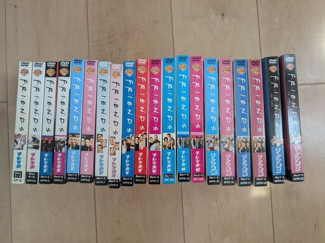 海外ドラマFRIENDS フレンズ DVD 10巻セット