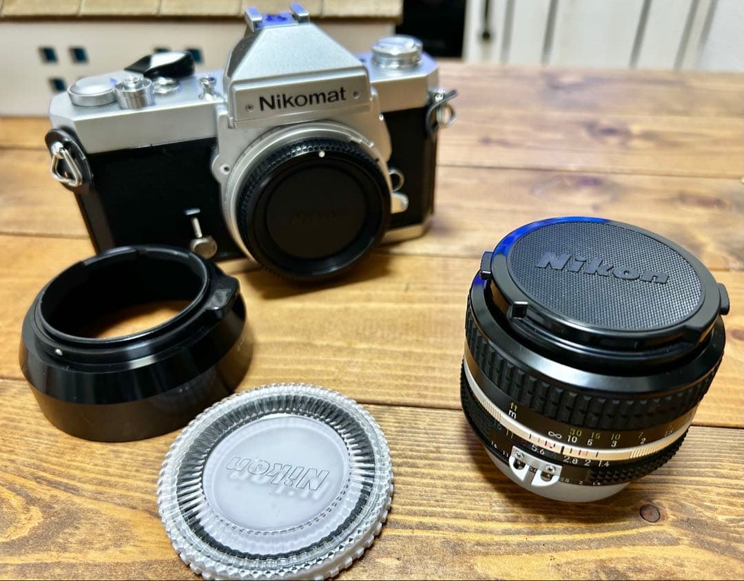 Nikon　Nikomat　FT3　ボディ　レンズ　フィルター　フード　クロス