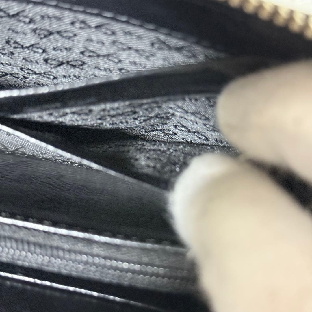 極美品✨アニヤハインドマーチ　スタッズウォレット　長財布　レザー　ブラック