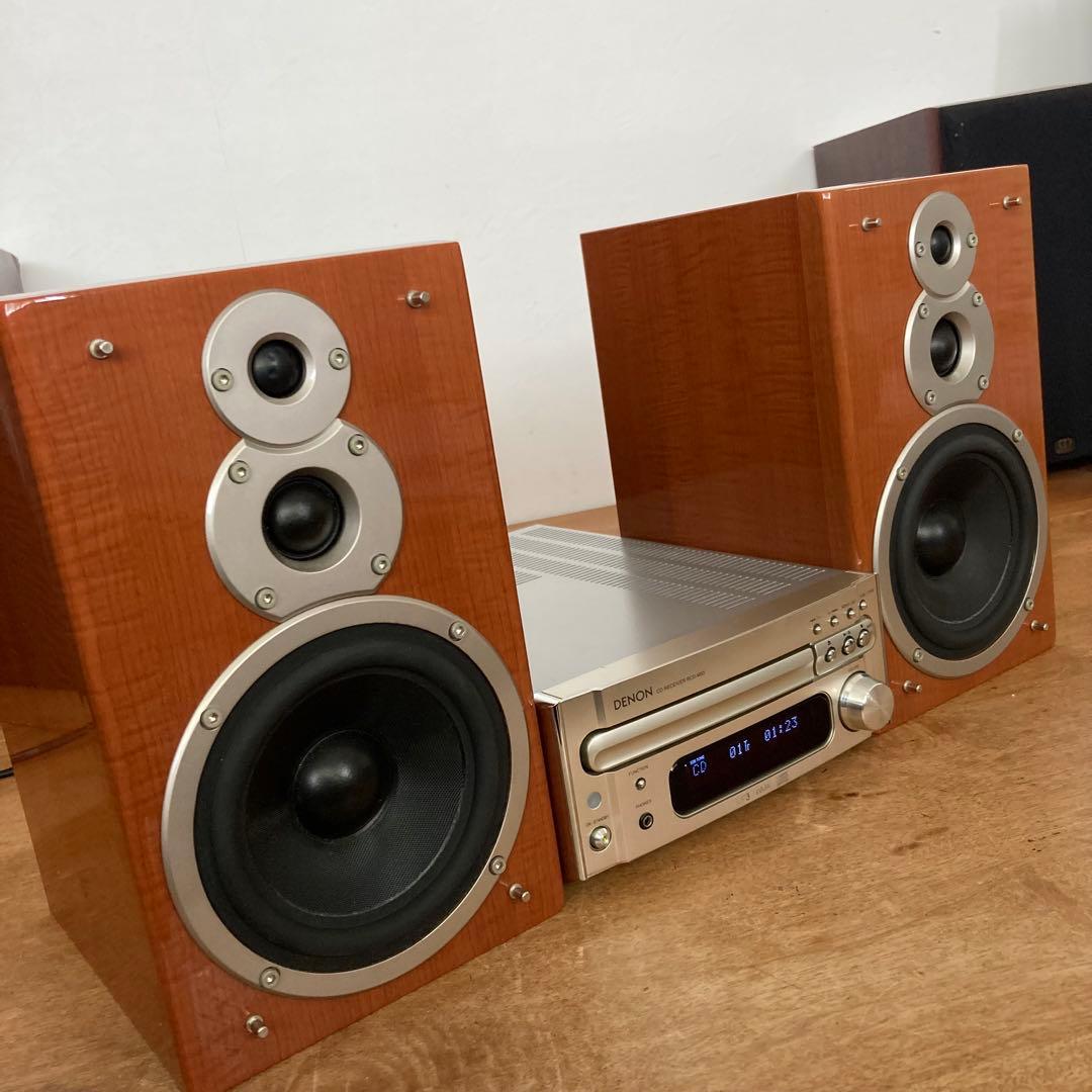 美品 高音質　DENON CDレシーバー RCD-M33 デノン リモコン付