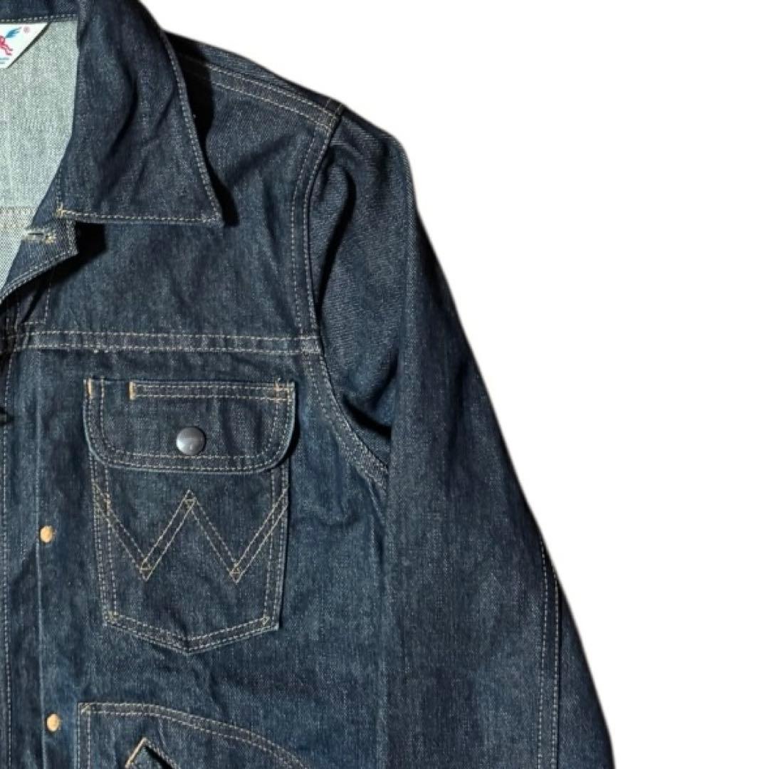 濃紺 Wrangler 11MJZ 暴れ馬タグ 復刻 W-ZIP サイズM