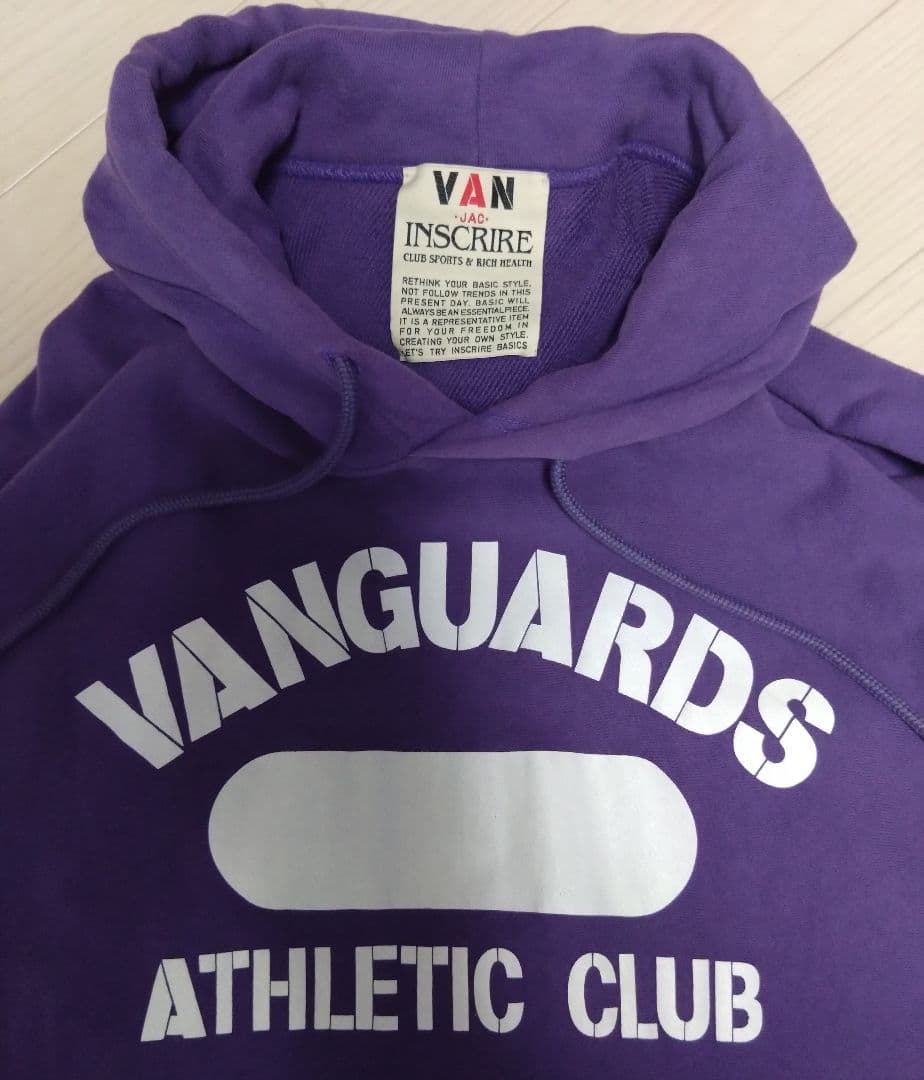 トップス INSCRIRE VAN Vanguards Athletic Parker