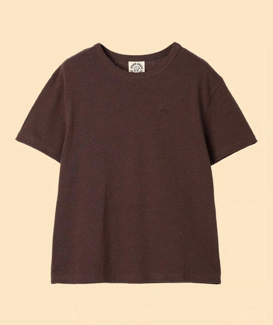 NKNIT logo embroidery T-shirt ノベルティバッグ