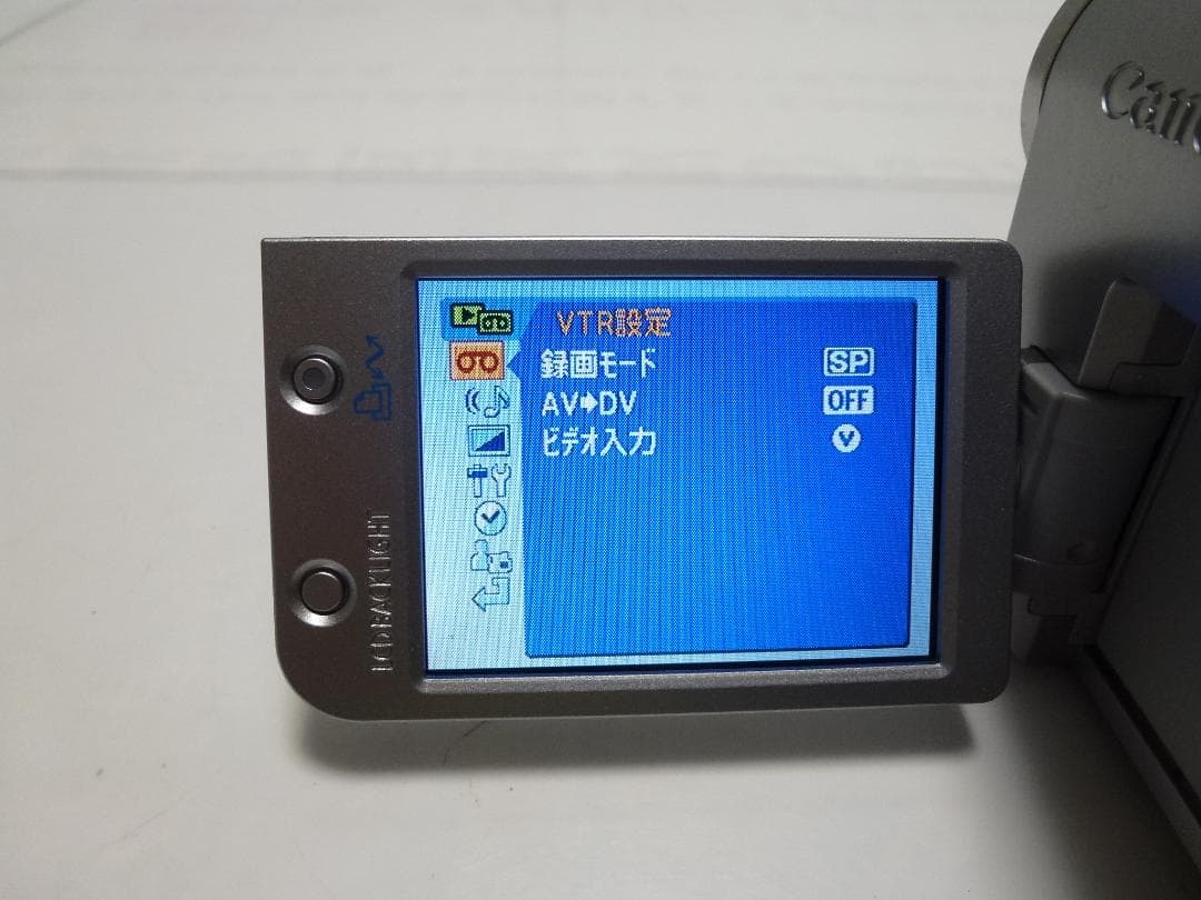 希少　動作品　キャノンビデオカメラ　DM-IXY DV S1　Mini DV
