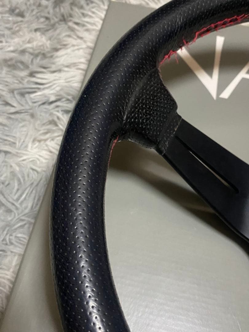 NARDI パンチングレザーステアリング35Φ 即決大歓迎　ナルディ　希少