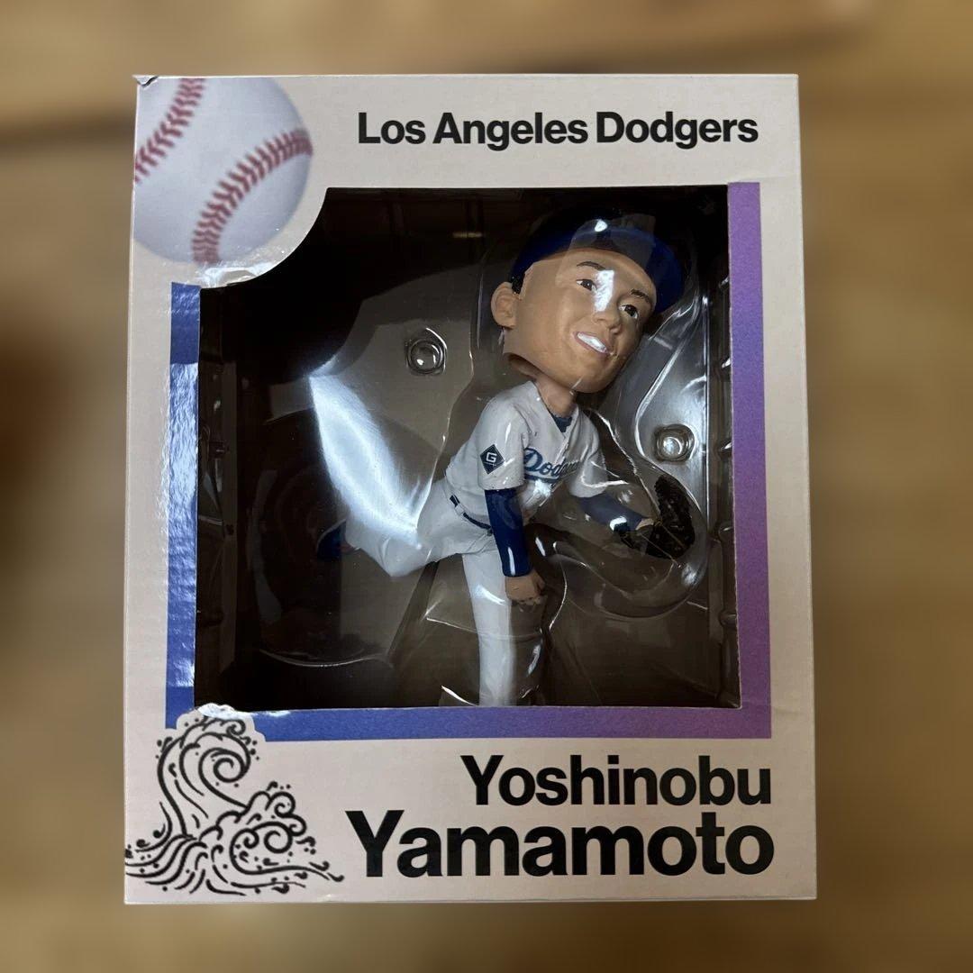 訳あり③ 山本由伸　ボブルヘッド　来場者限定　ドジャース　新品