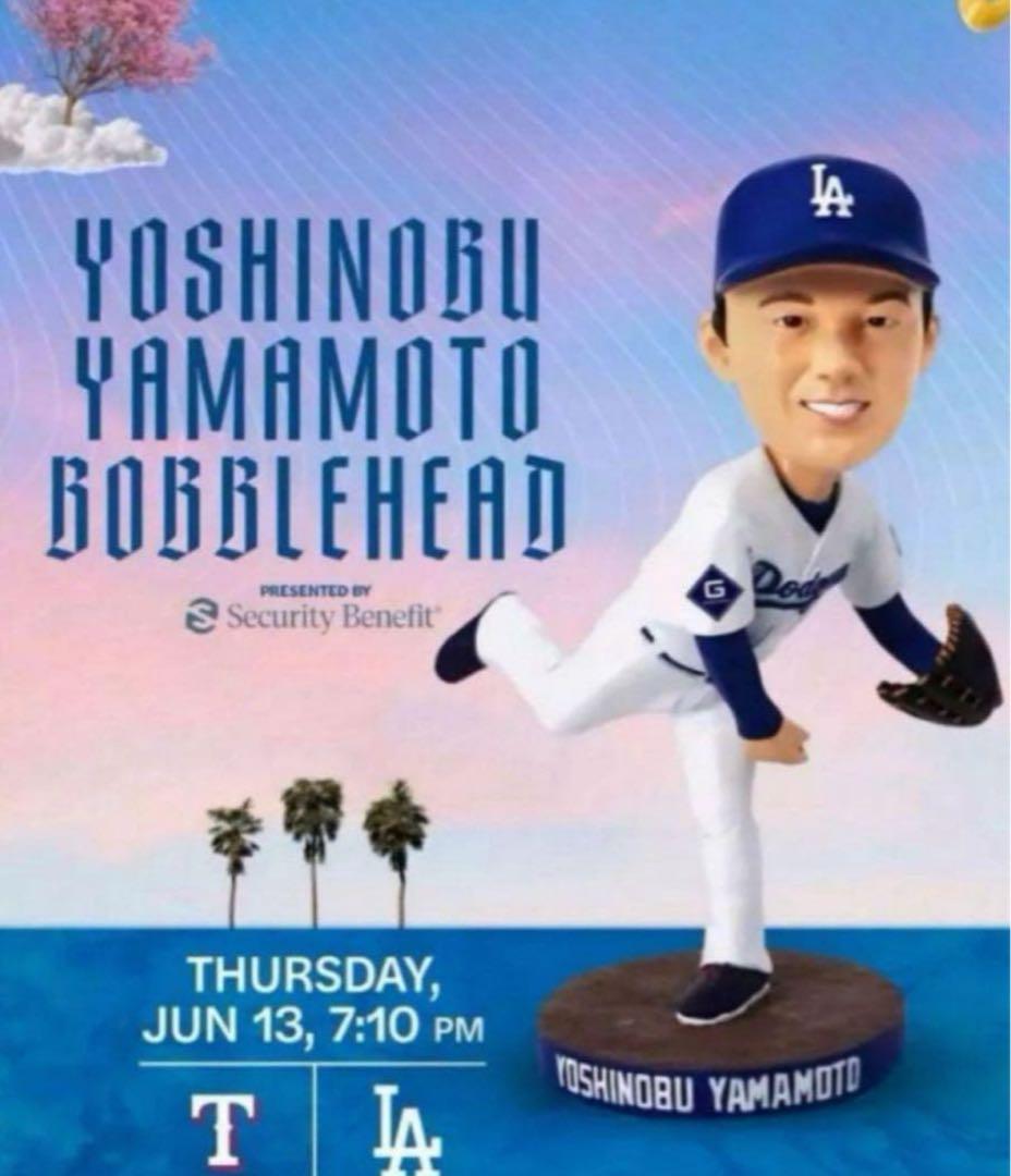 訳あり③ 山本由伸　ボブルヘッド　来場者限定　ドジャース　新品
