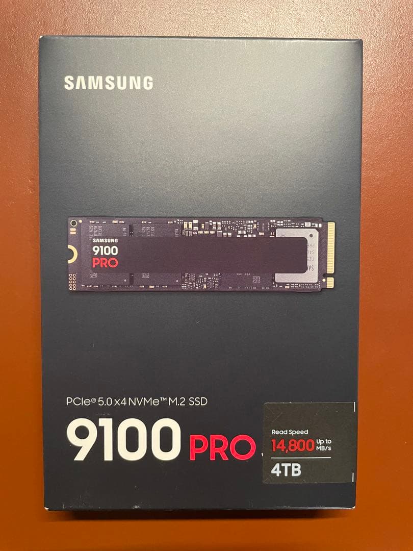 内蔵型SSD Samsung 9100 PRO 4TB SSD