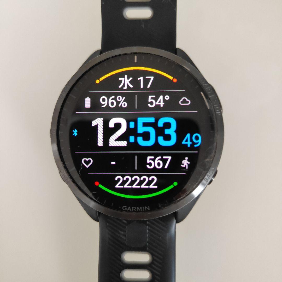 Garmin Forerunner 965｜保護フィルム付｜電池良好｜Suica
