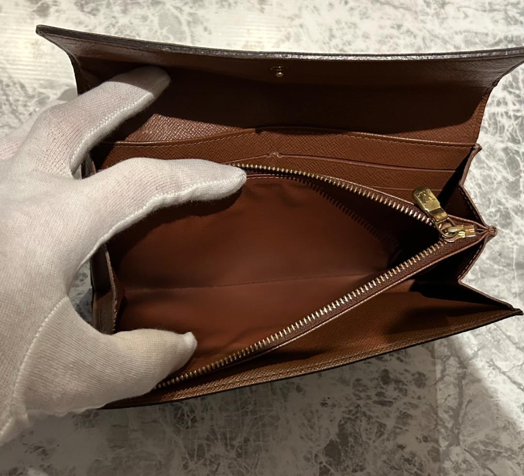 LOUIS VUITTON ルイヴィトン モノグラム ポルトフォイユ サラ