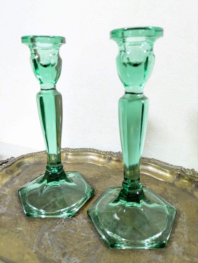 Fenton キャンドルホルダー2個セット