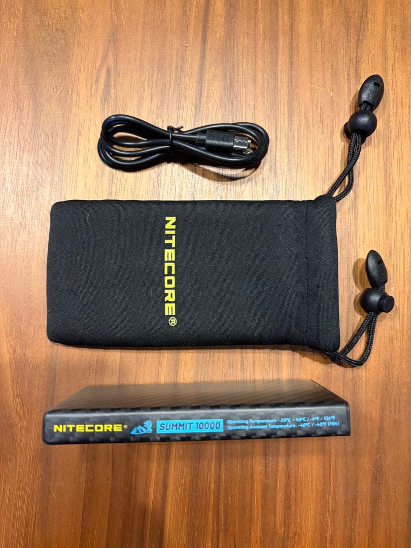 NITECORE SUMMIT 10000 耐低温モバイルバッテリー