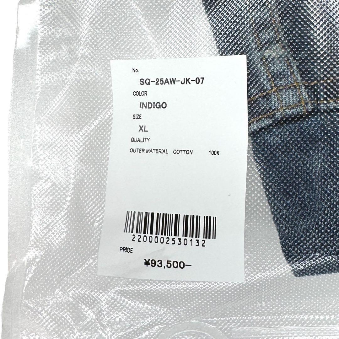 新品未使用 FRAGMENT x SEQUEL DENIM JACKET XL