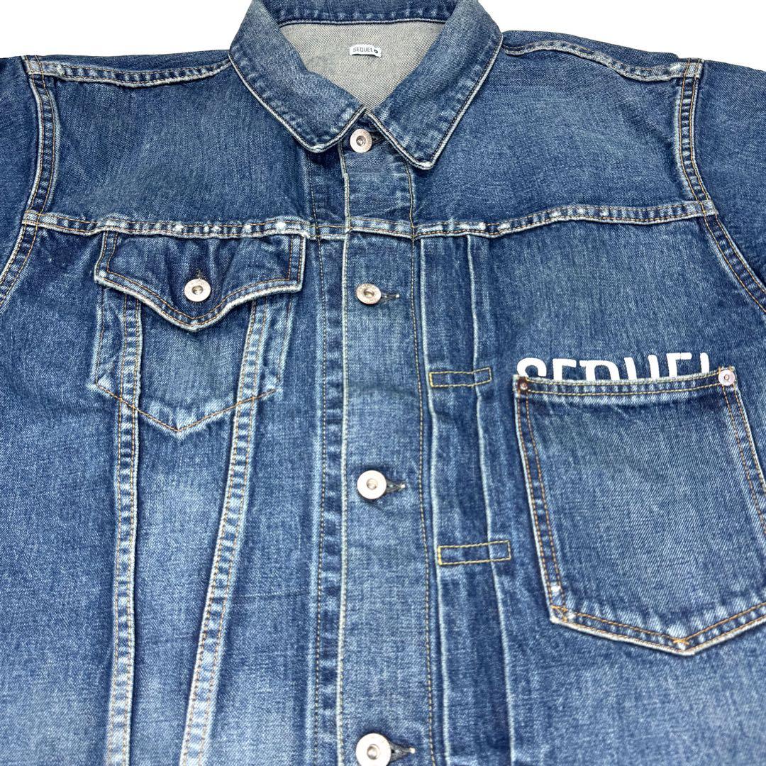 新品未使用 FRAGMENT x SEQUEL DENIM JACKET XL