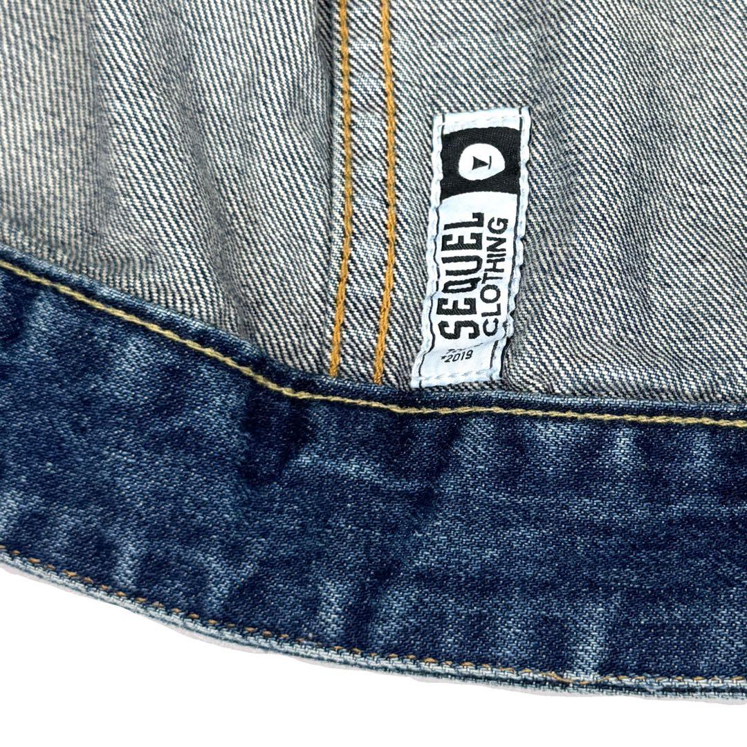 新品未使用 FRAGMENT x SEQUEL DENIM JACKET XL