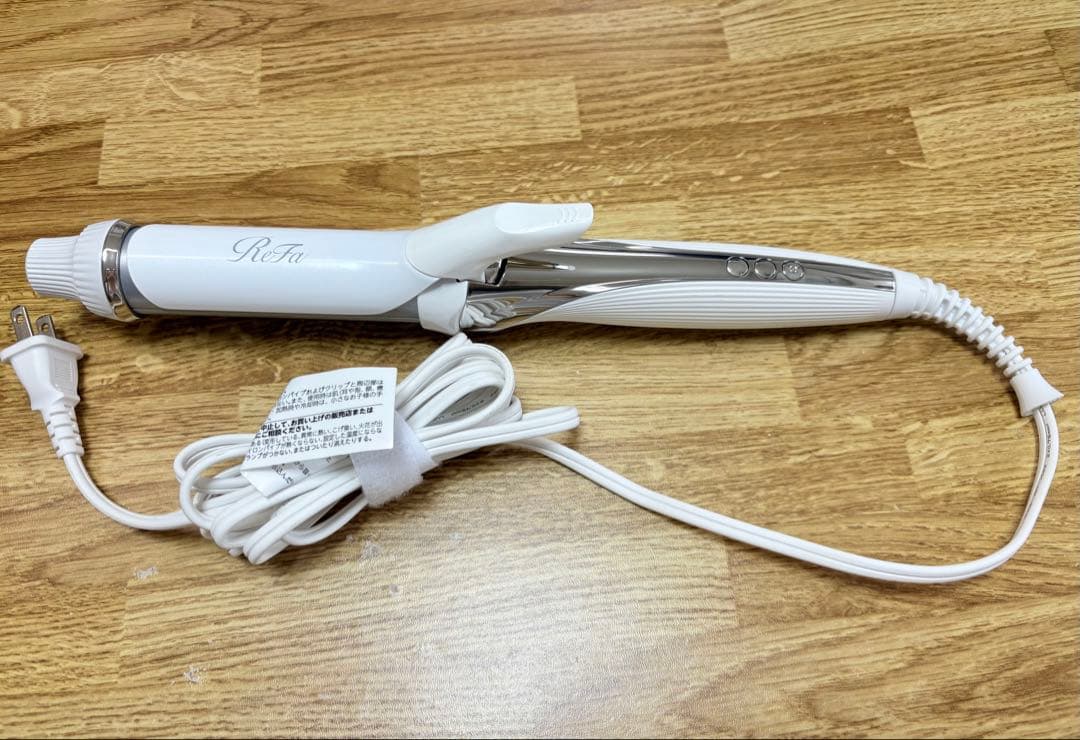【美品】ReFa カールアイロン ホワイト 32mm