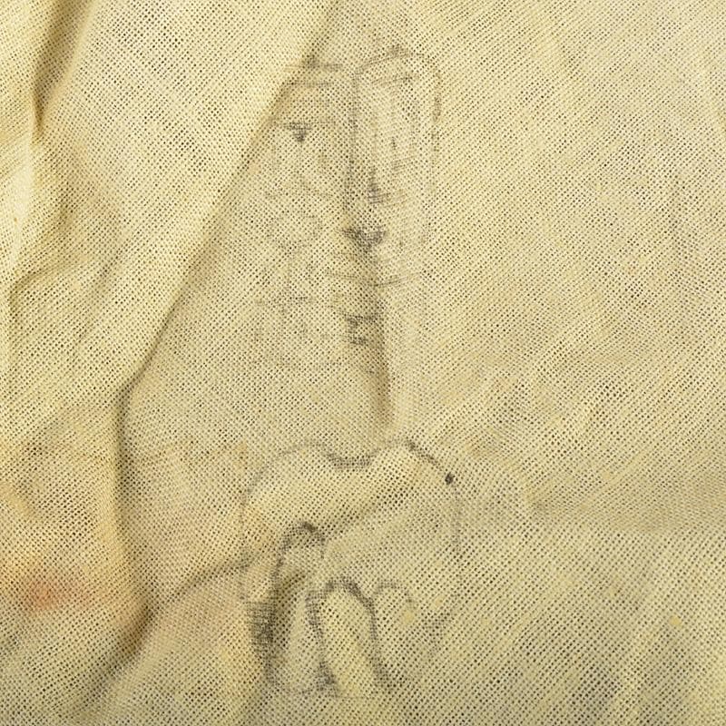 のらぴねこ　清閑寺窯　杉田祥平造　色絵仁清瀬田川　茶碗　共箱　V　6688