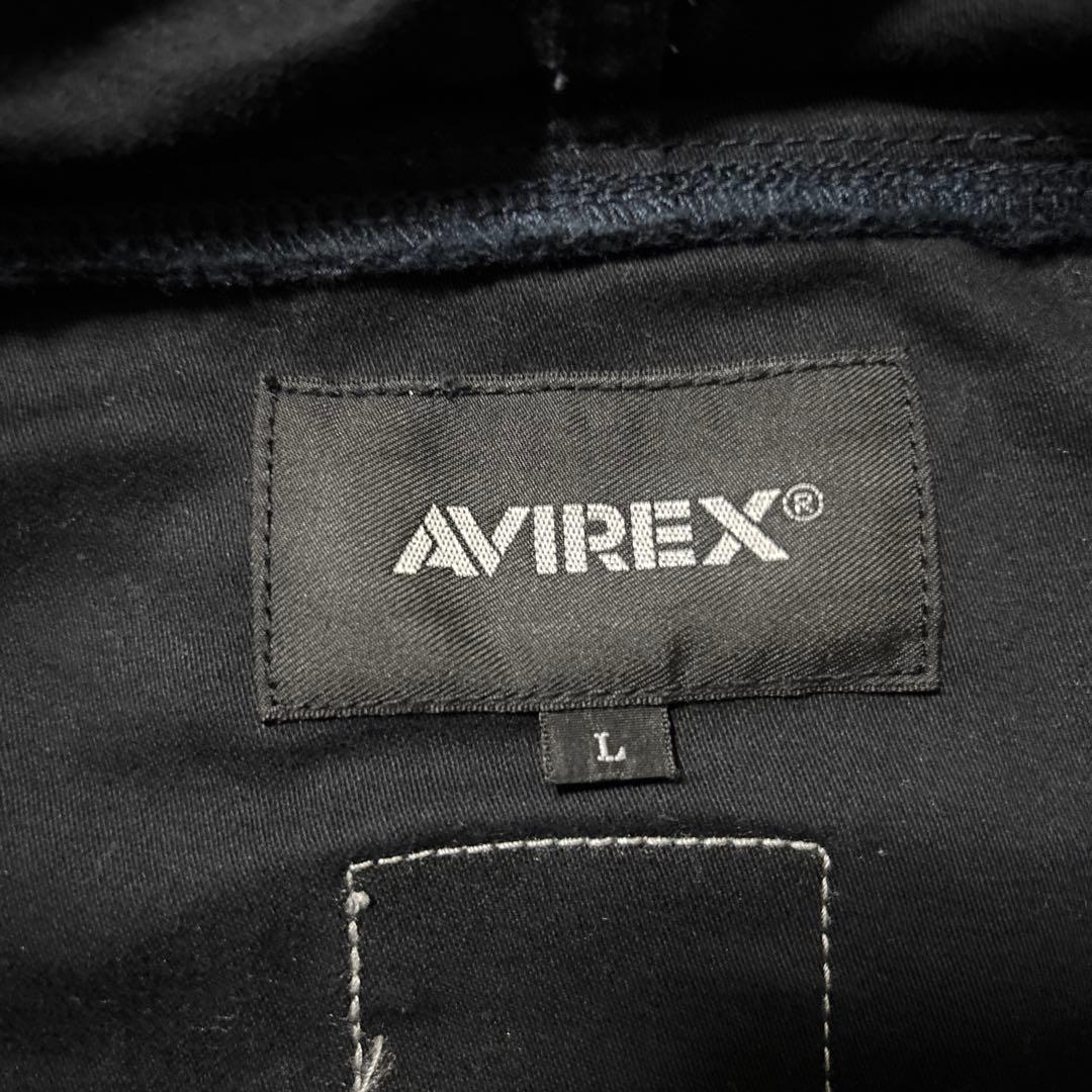 AVIREX U.S. NAVY ESSEX CV-9 ミリタリージャケットL