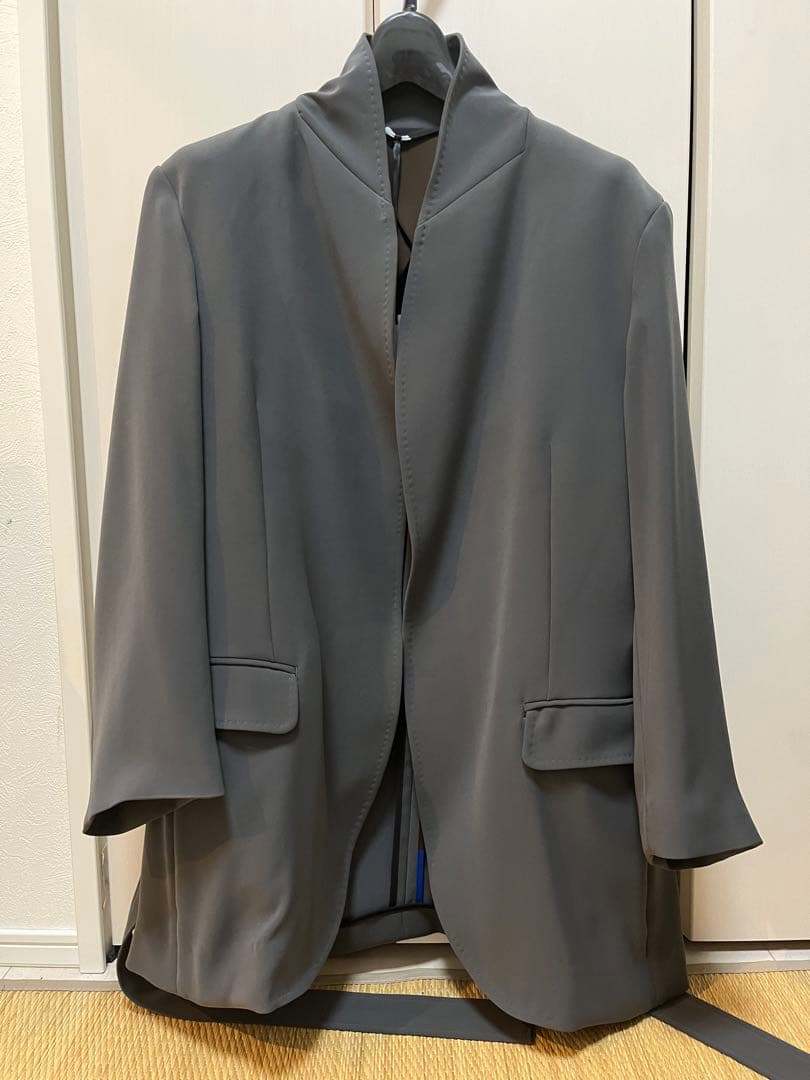 [新品未使用]STAND UP SHAWL COLLAR JACKET