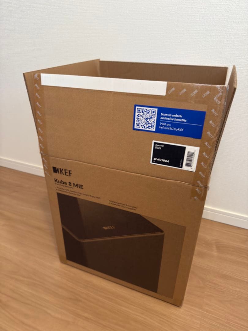 KEF Kube 8 MIE JP サブウーファー