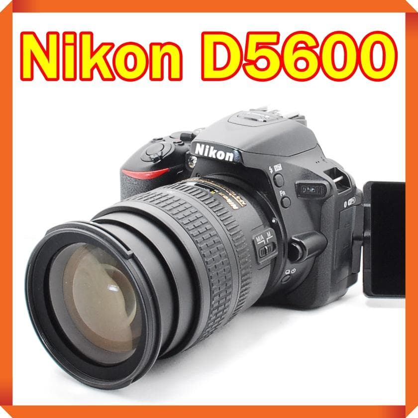 Nikon D5600 Wi-Fi機能搭載でスマホ転送！届いてすぐ使える♪