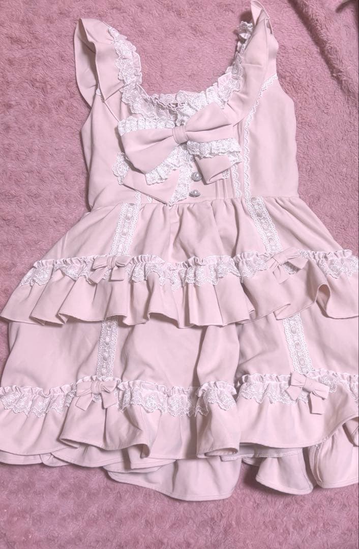 DearMyLove ジャンスカ ロリィタ ピンク Mサイズ