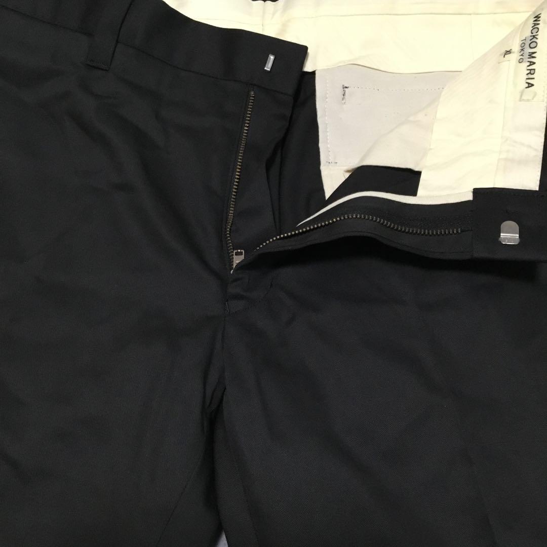 WACKO MARIA Guilty Parties 黒 チノパン XL