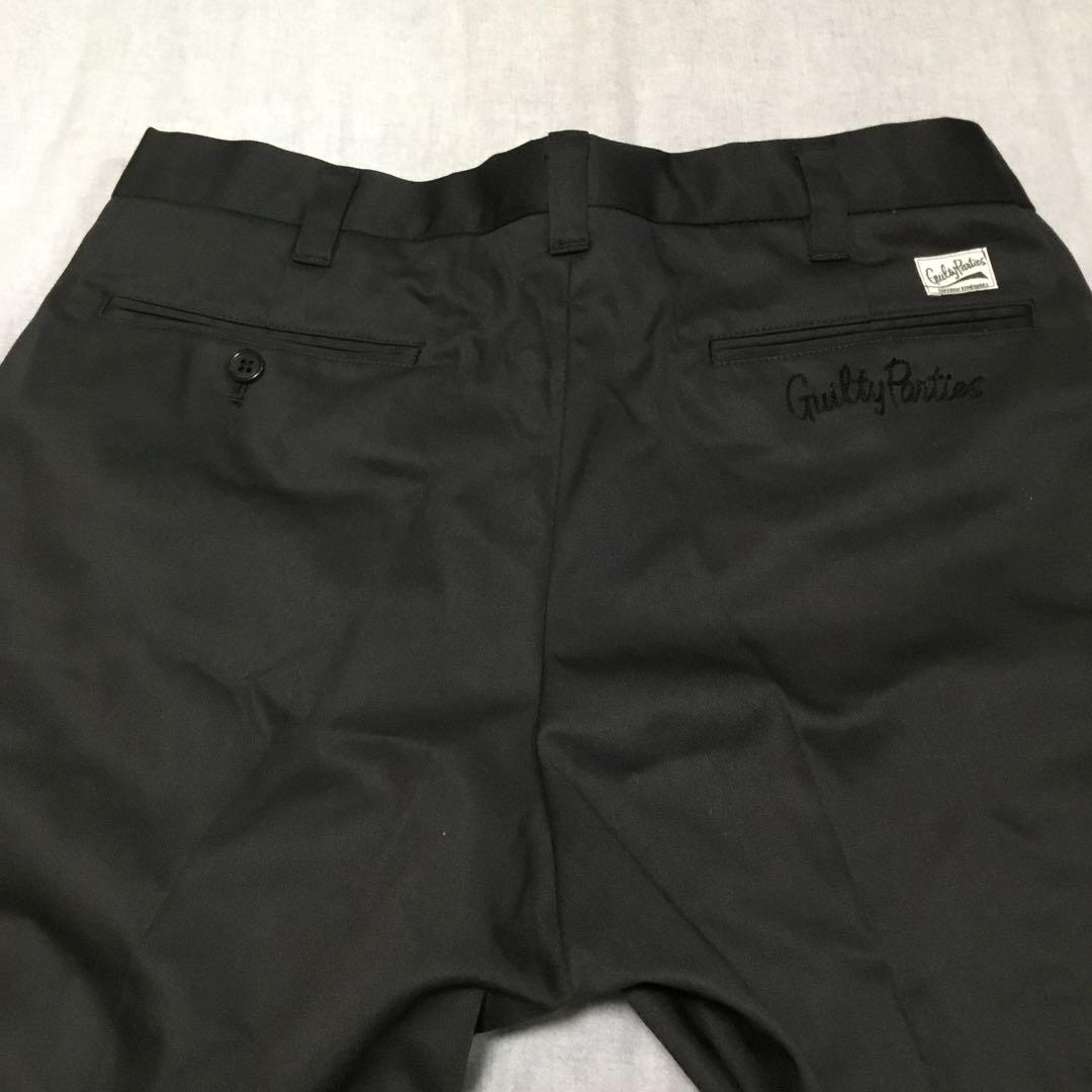 WACKO MARIA Guilty Parties 黒 チノパン XL