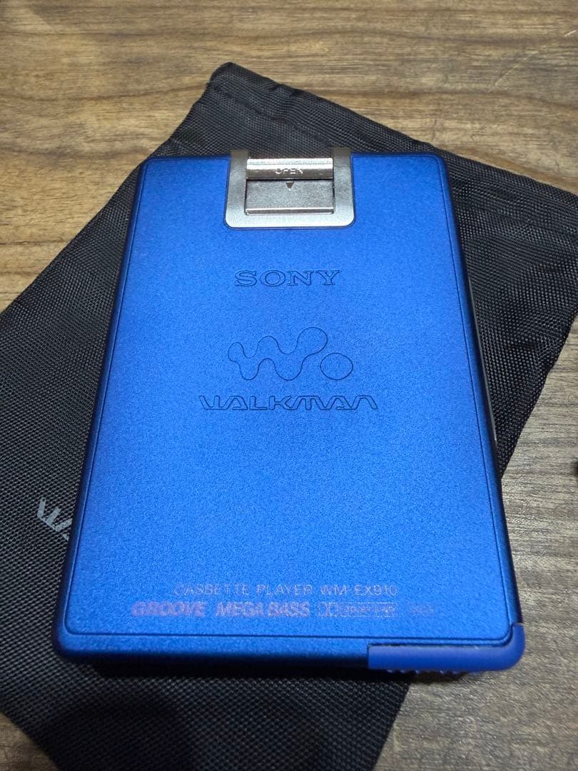 SONY ウォークマン WM-EX910 本体色 ブルー